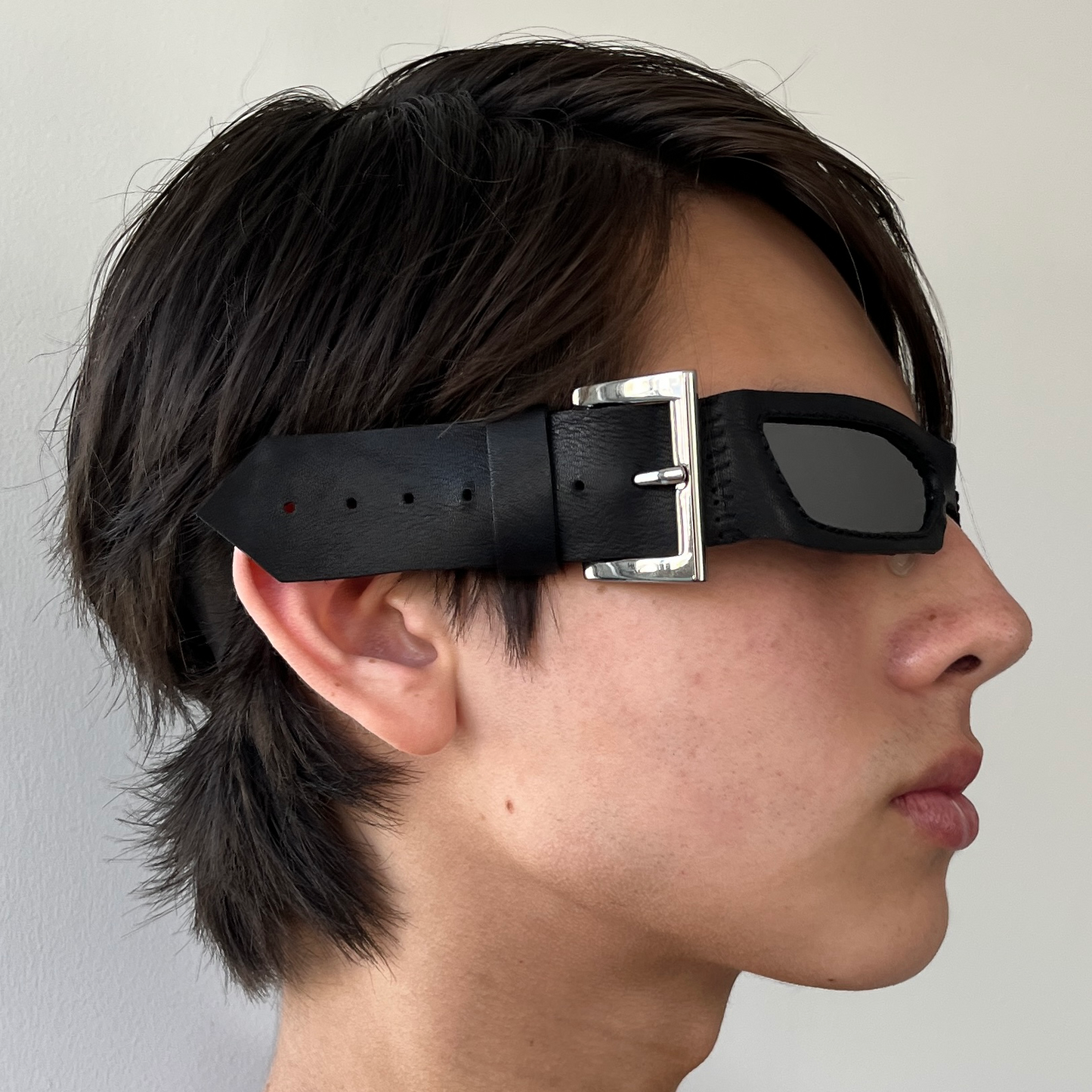 Black Belted Sunglasses