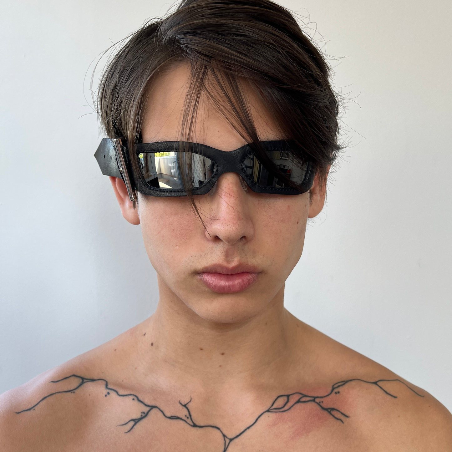 Black Belted Sunglasses