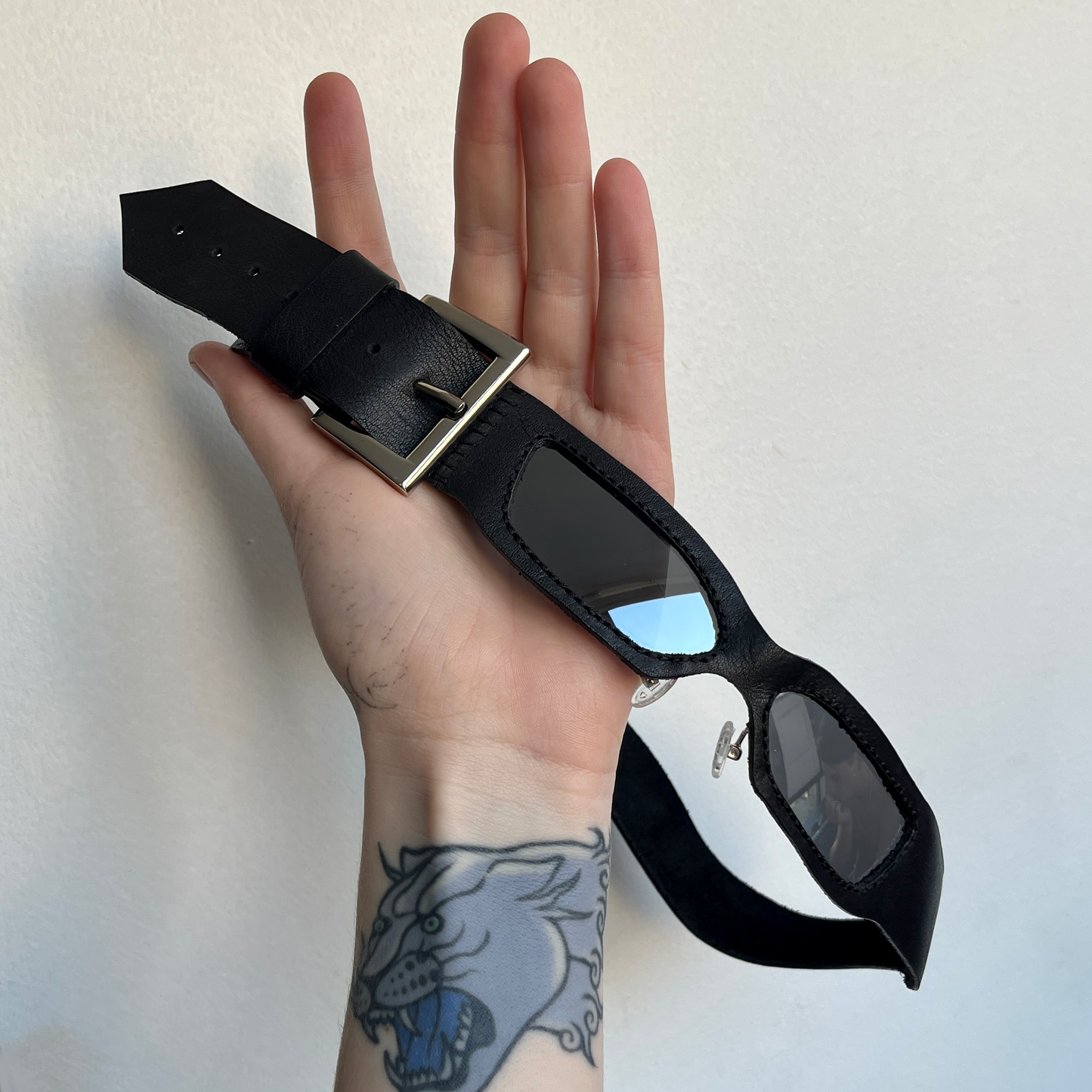 Black Belted Sunglasses