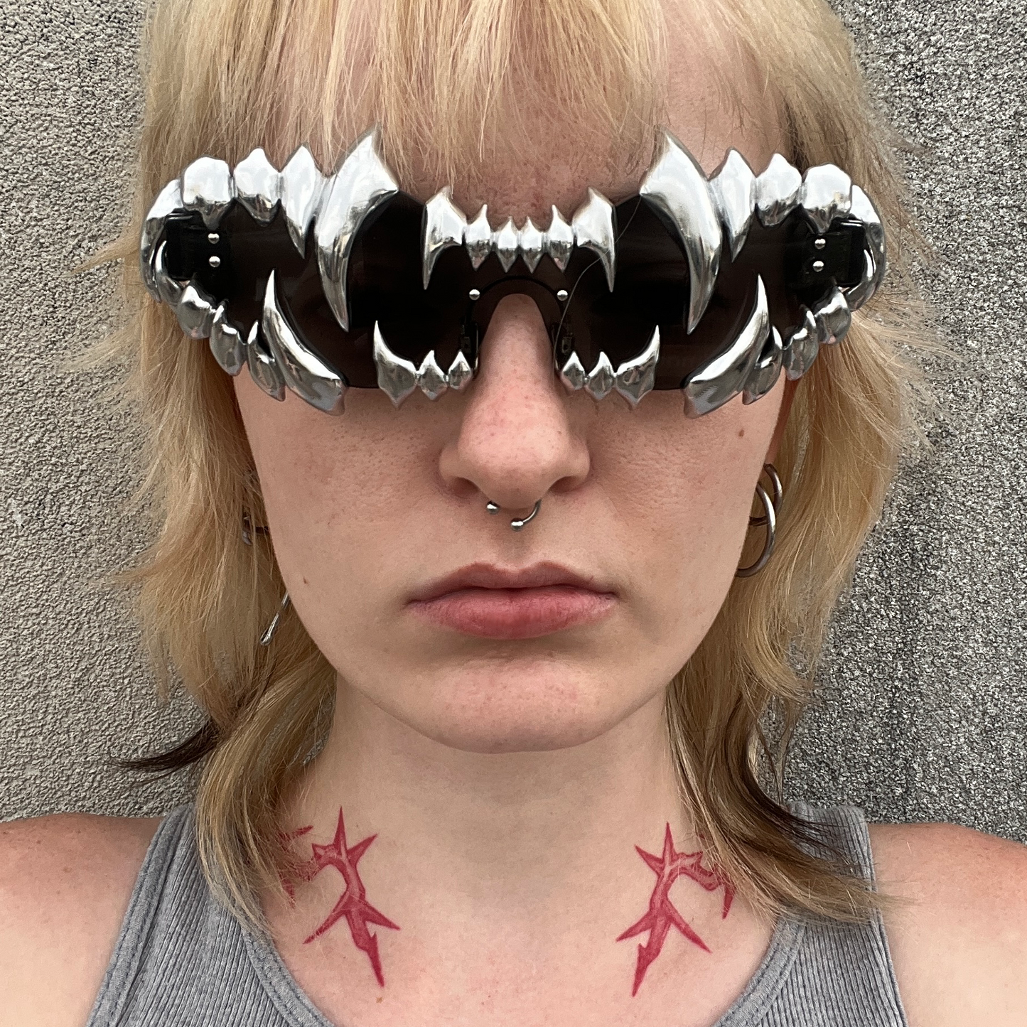 Chrome Fang Sunglasses
