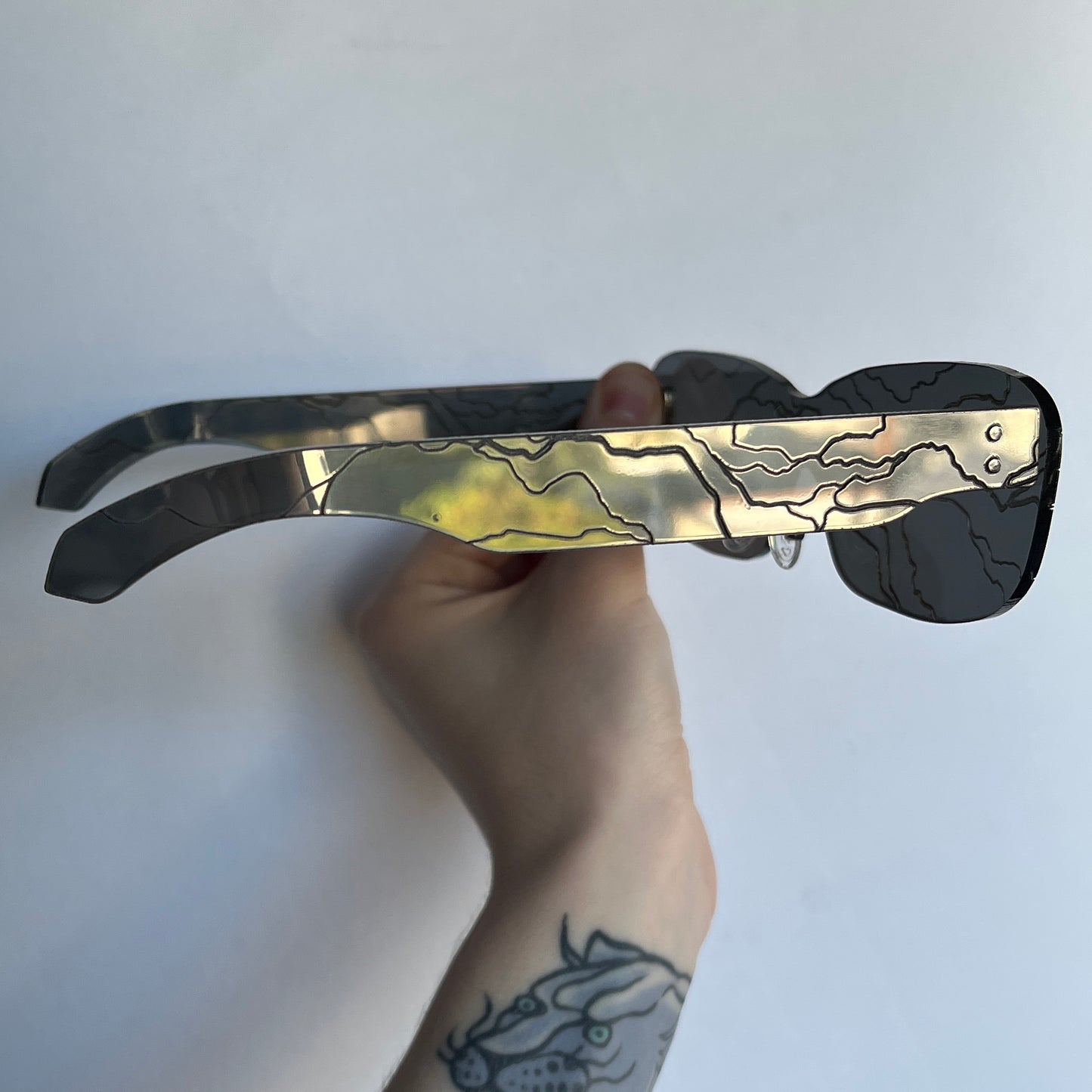 Cracked Sunglasses