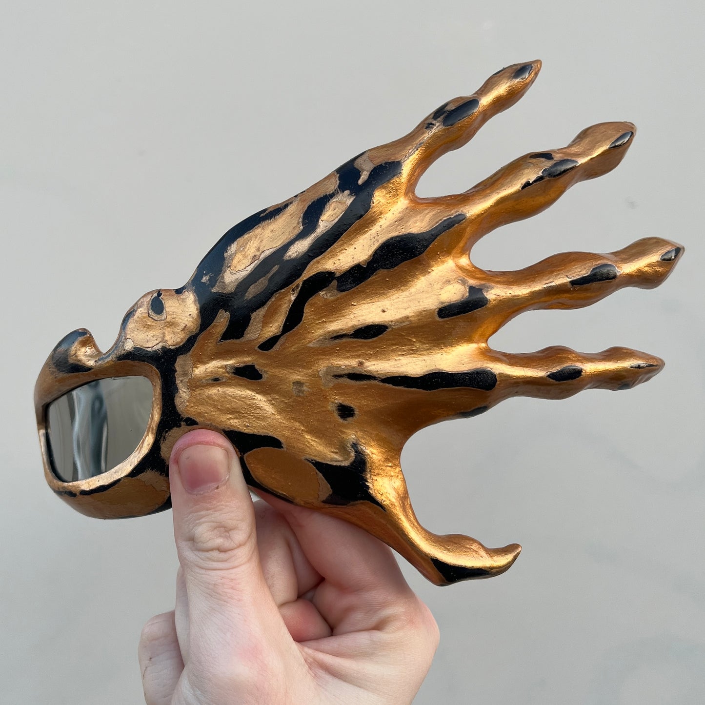 Mottled Gold Monster Sunglasses