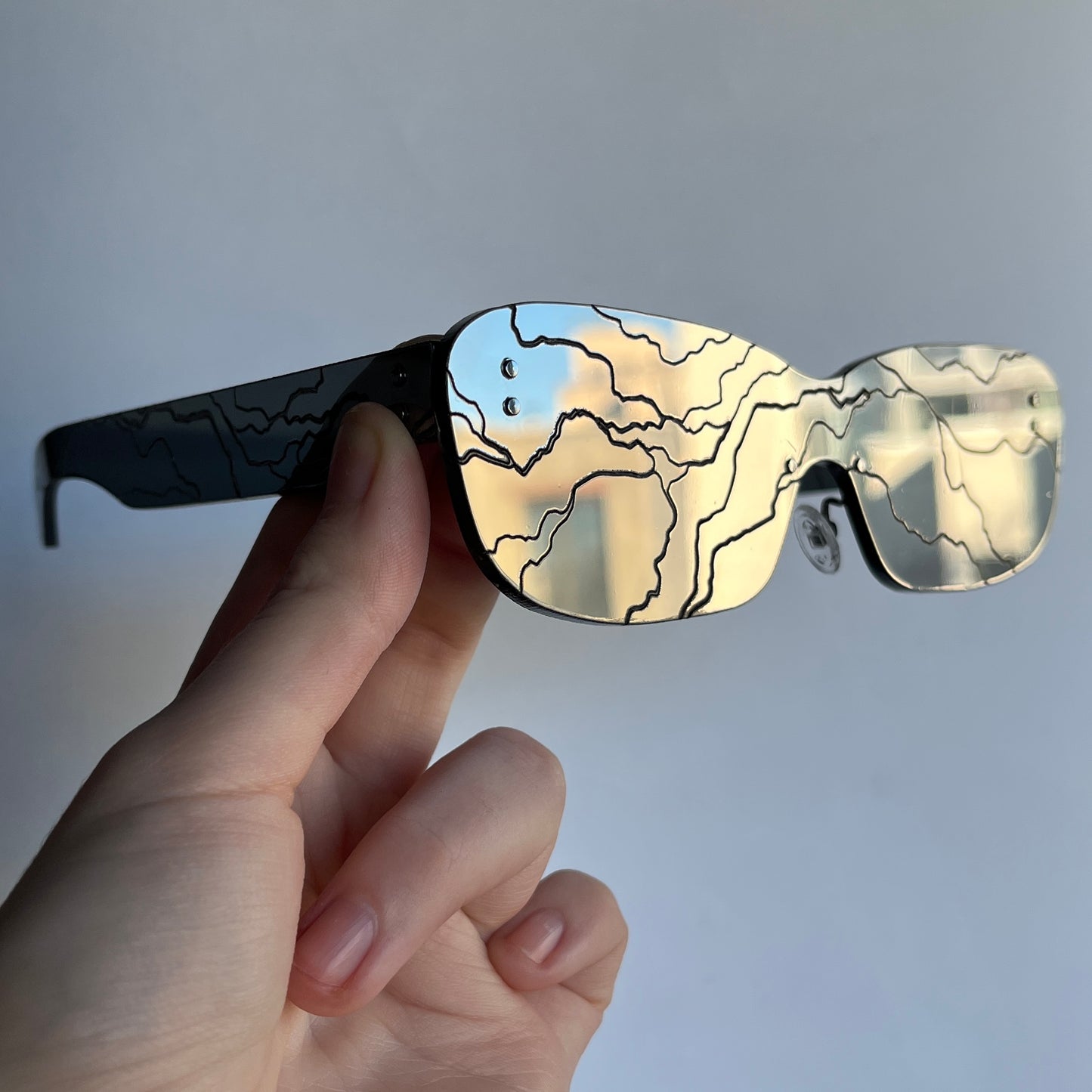 Cracked Sunglasses